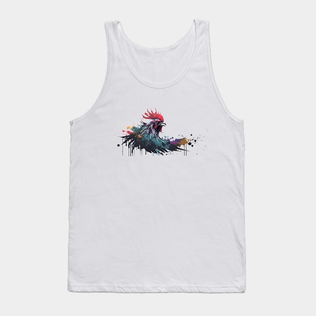 Rooster Tank Top by Urban Archeology Shop Gallery